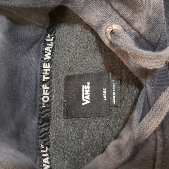 VANS Better Together Buddies Mushroom Earth Pullover Hoodie Tie Dye Men size L - Picture 6 of 9